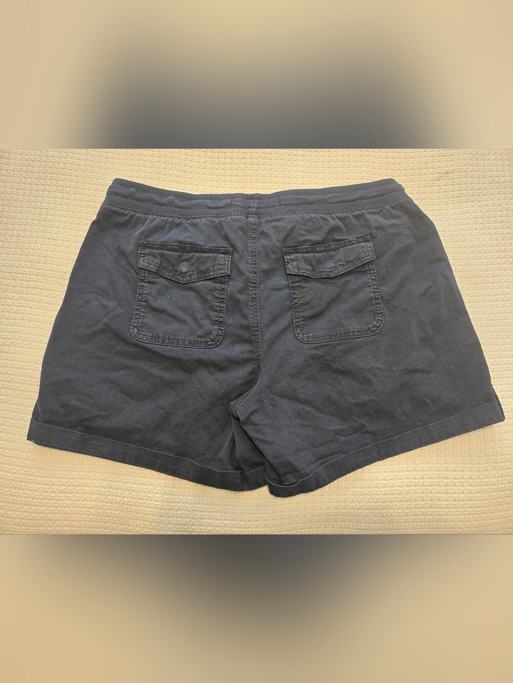 Sonoma Bundle Women’s Casual Shorts Trio - Red, Navy, Black - Size 12 - Picture 8 of 13